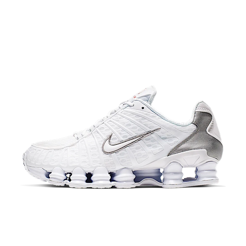 Nike Shox TL White Metallic Silver