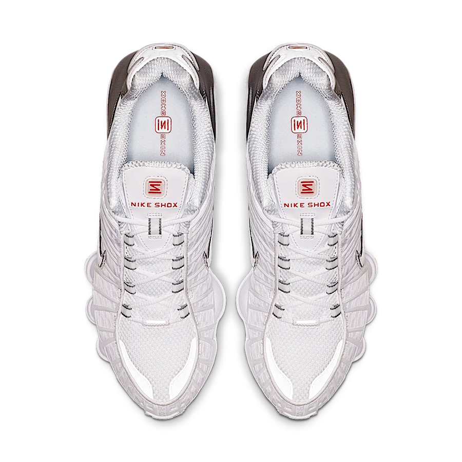 Nike Shox TL White Metallic Silver