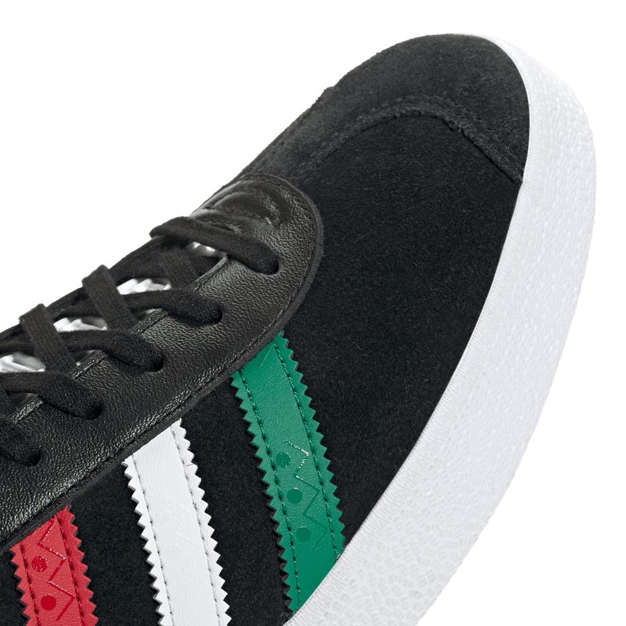 Someone Somewhere x Adidas Gazelle Core Black Cloud White Better Scarlet
